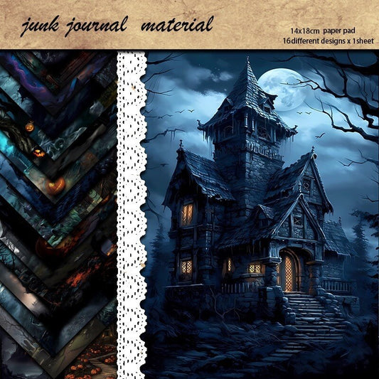 HauntedHouseCemetery-Paper-Scrapbooking