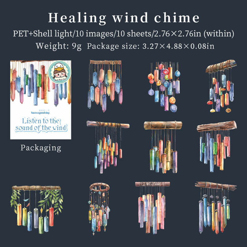 Healingwindchime-Stickers-Scrapbooking