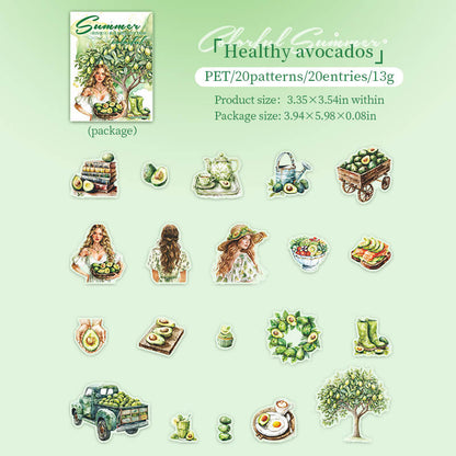 HealthyAvocados-Stickers-Scrapbooking