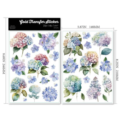 Hydrangea-Rub-OnStickers-1