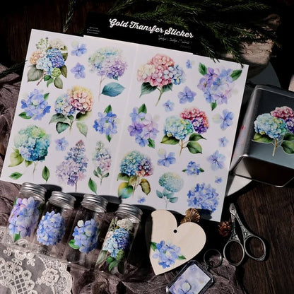 Hydrangea-Rub-OnStickers-6