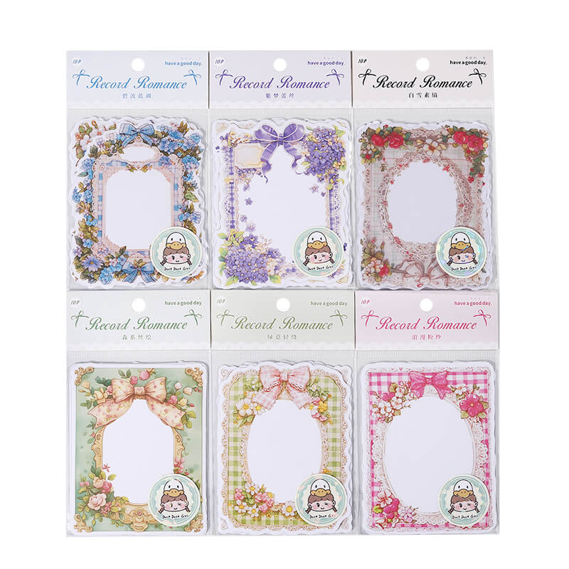 Lace stickers