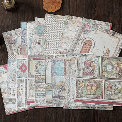 LargeSizeAliceinWonderland-Paper-Scrapbooking