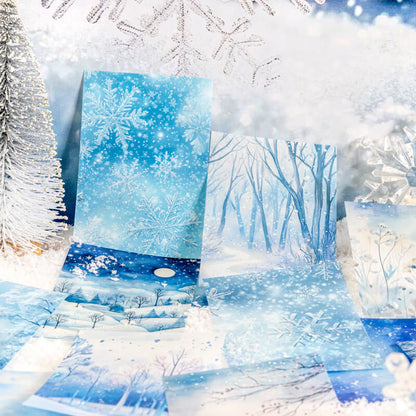 Largesizewintersnowscenes-Stickers-Scrapbooking-4