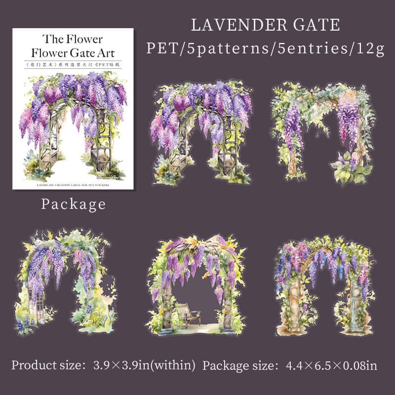 LavenderGate -Stickers-Scrapbook