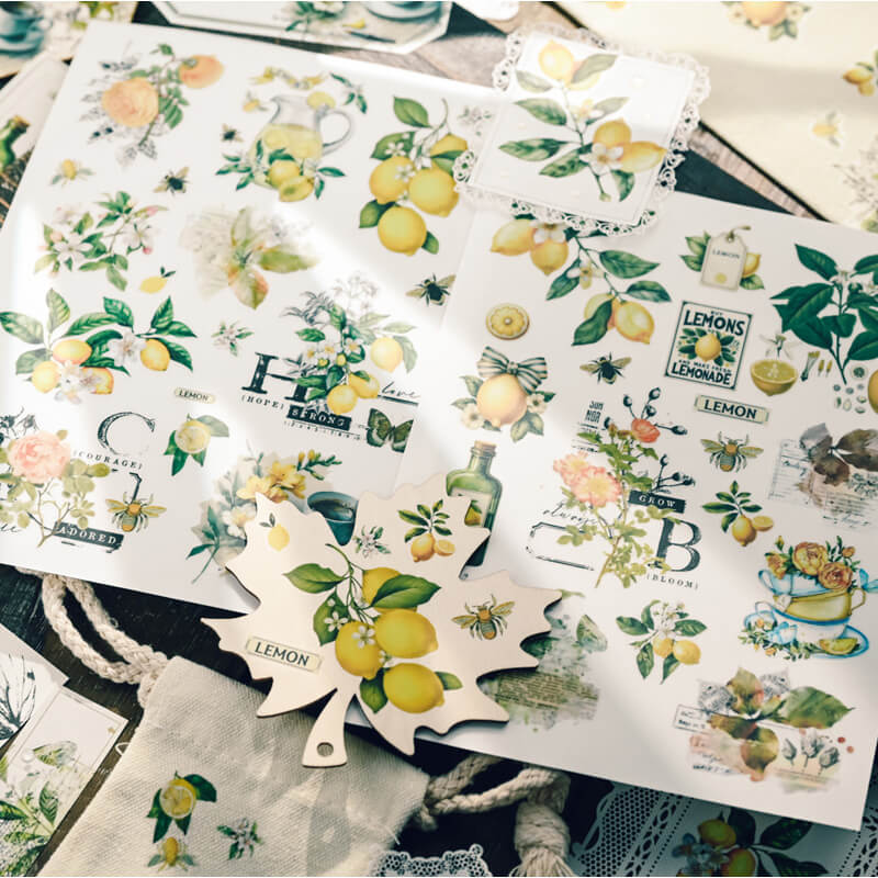 Lemon-RubStickers-Scrapbooking-1