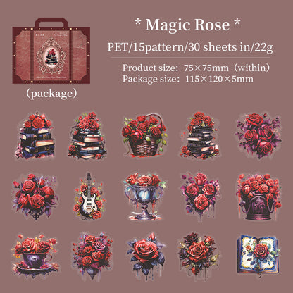    MagicRose-Stickers-Scrapbooking