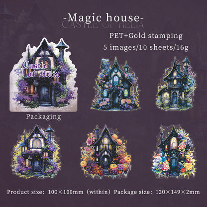 Large Size Castle Stickers