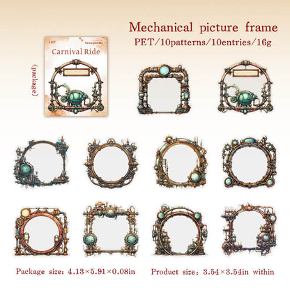 Mechanicalpictureframe-sticker-scrapbooking