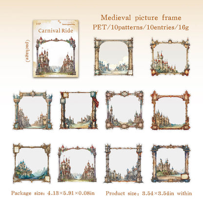 Medievalpictureframe-Stickers-Scrapbooking