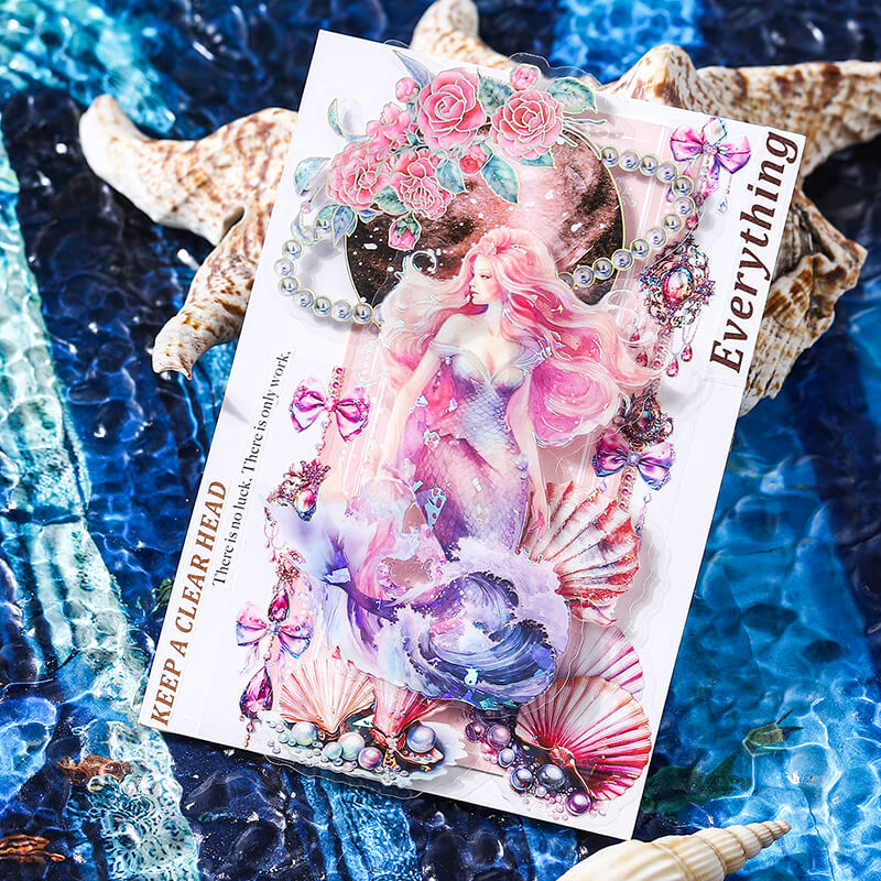 Mermaid-Stickers-Scrapbooking