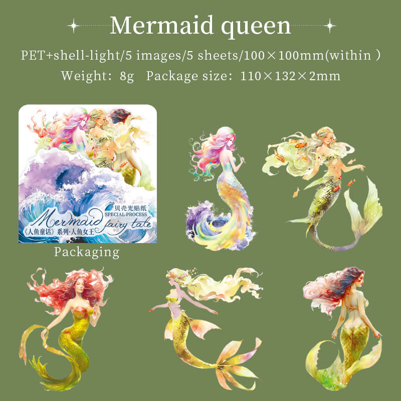 Mermaidqueen-Stickers