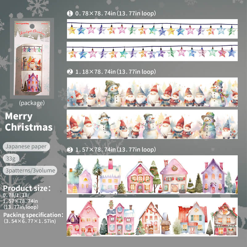 MerryChristmas-TapeSet-Scrapbooking