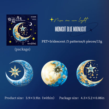 Moon Theme Series Stickers