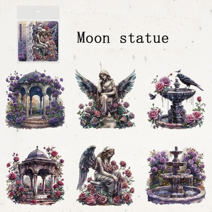 MoonStatue-Stickers-JunkJournal