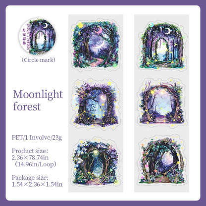 MoonlightForest-Tape-Scrapbooking