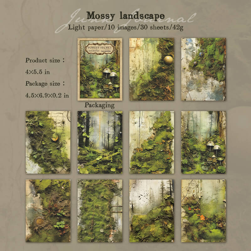     Mossylandscape-paper-scrapbook