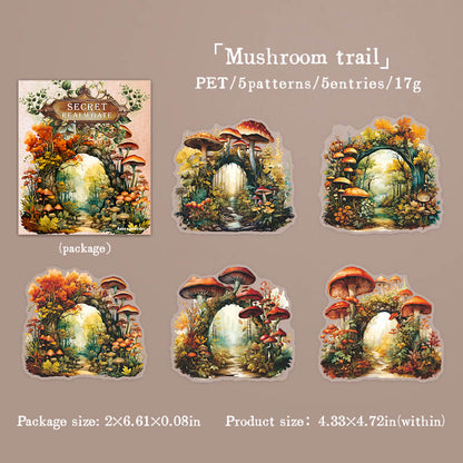 MushroomTrail-sticker-scrapbook