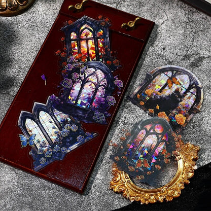 MysticRoseWindow-Stickers-Scrapbook