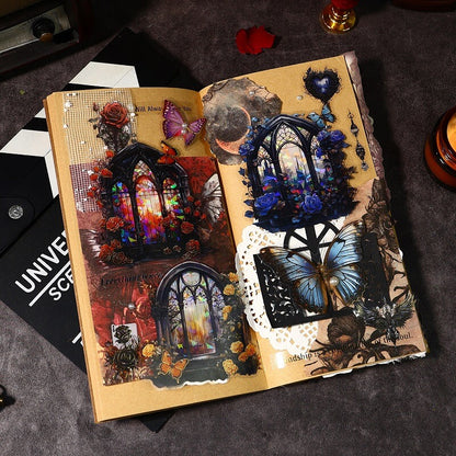 MysticRoseWindow-Stickers-junkjournal