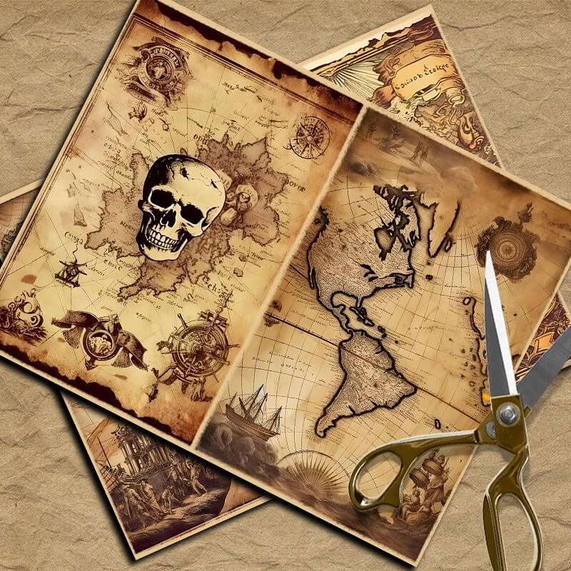 NauticalMaps-Paper-JunkJournal-1