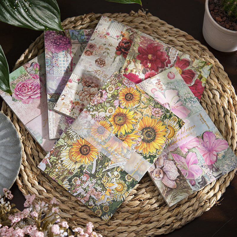 Vintage Gorgeous Flower Paper