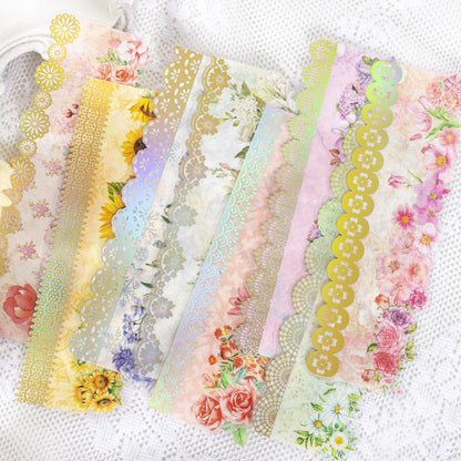 Lace romantic stickers