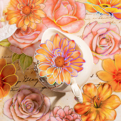 Flower Blossoming Sticker