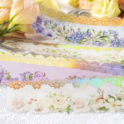 Lace romantic stickers