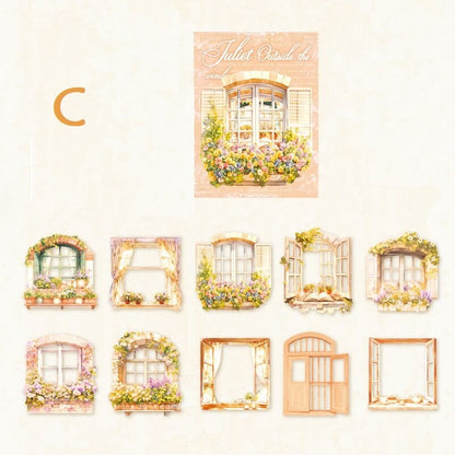 Openwork Window and Door Cardstock