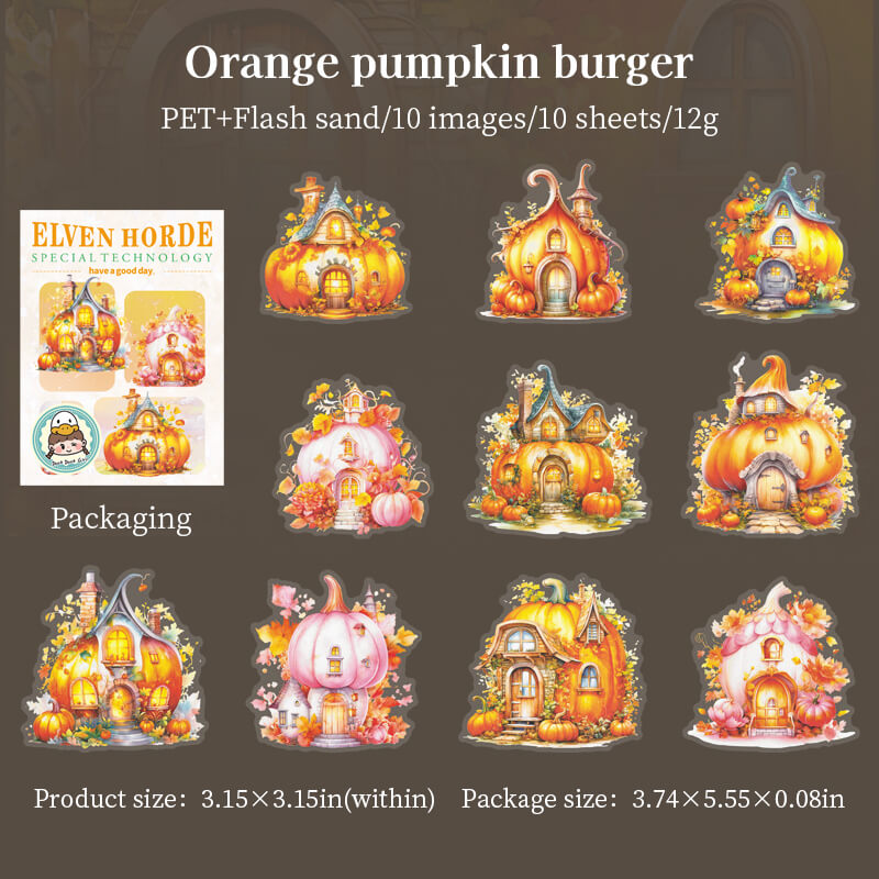 Orangepumpkinburger-Stickers-Scrapbooking