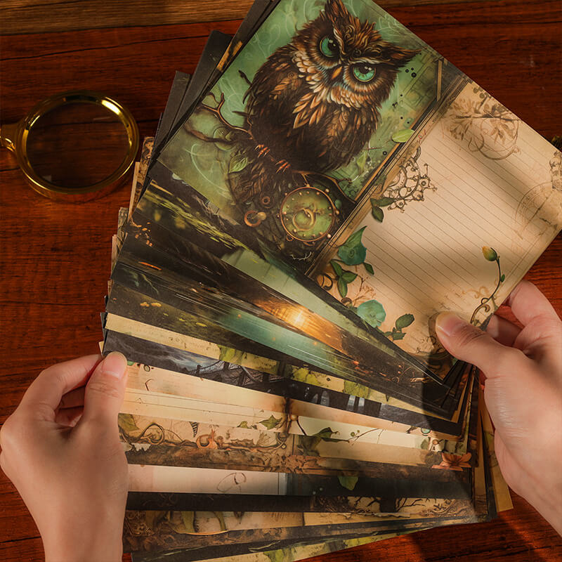     Owl-Paper-Scrapbook