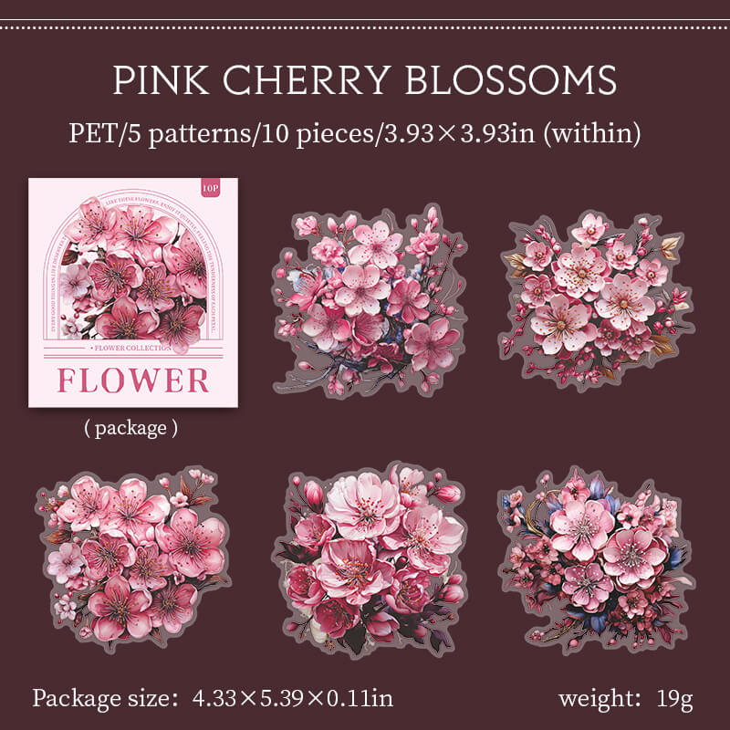 PinkCherryBlossoms-Sticker