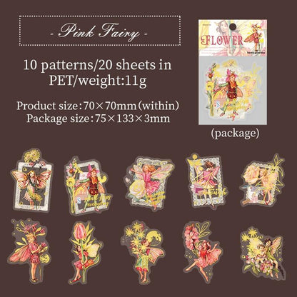 Flower Fairy Stickers