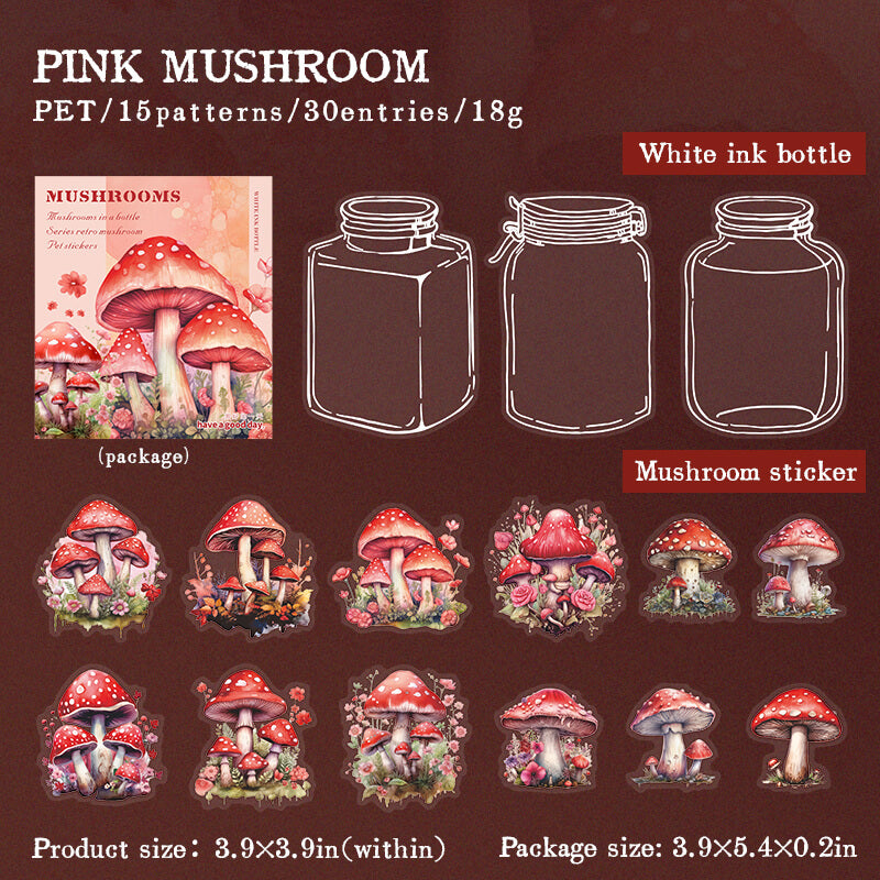 PinkMushroom-Sticker