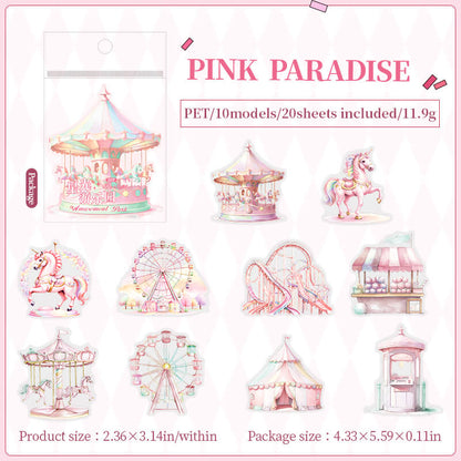 PinkParadise-Stickers-Scrapbooking