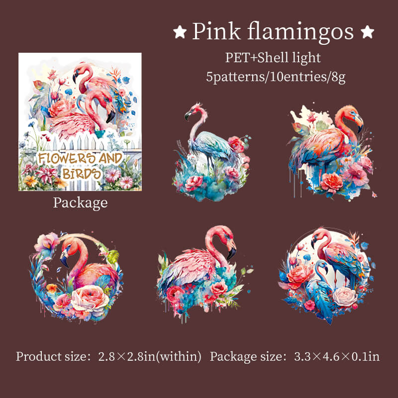 Pinkflamingos-sticker-scrapbook