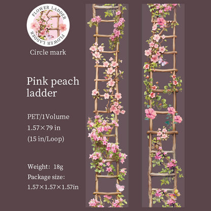 Pinkpeachladder-Tape-Scrapbooking