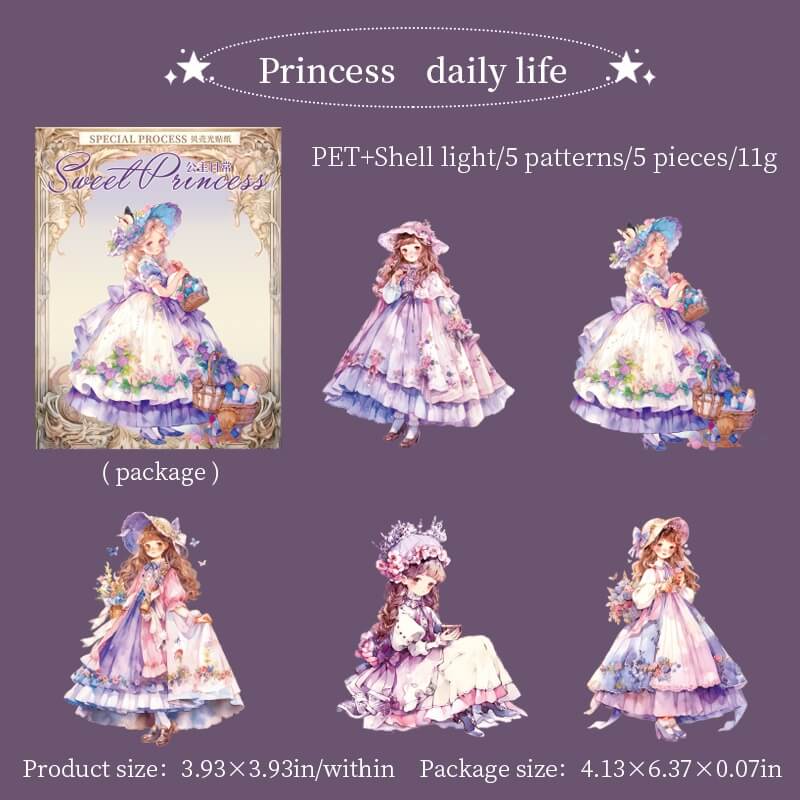   PrincessDailyLife-Stickers