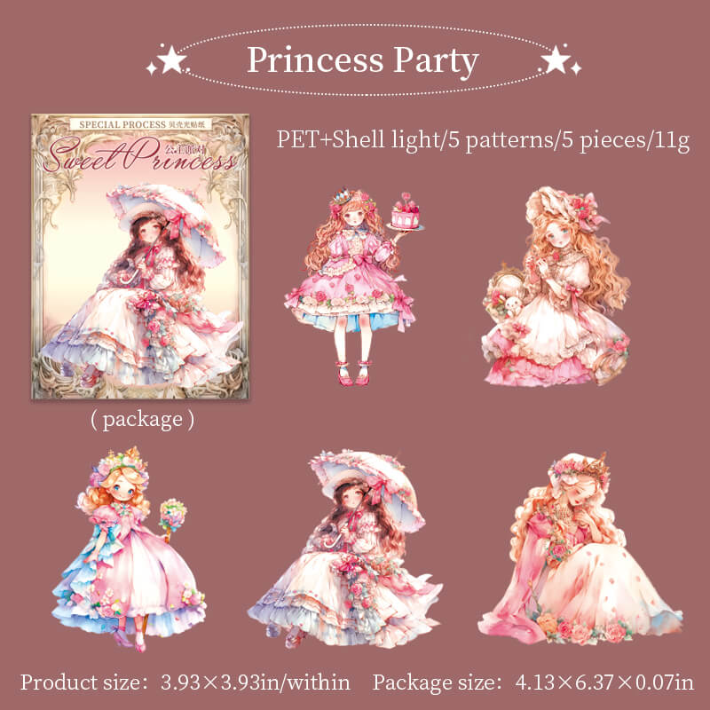 PrincessParty-Stickers