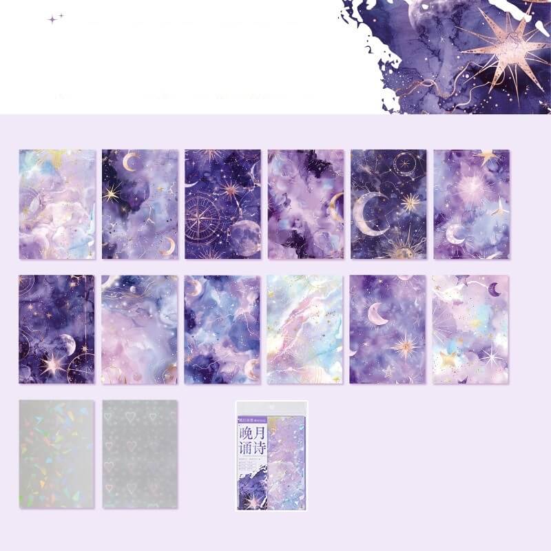PurpleFantasyRiverofStars-Stickers-Scrapbooking