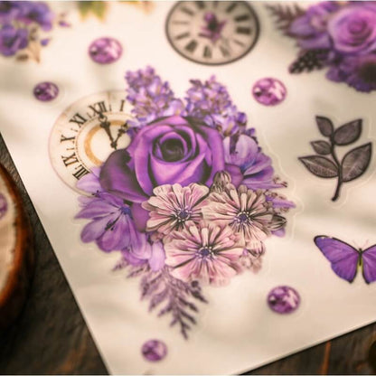 PurpleFlowers-Rub-OnStickers-Scrapbooking-3