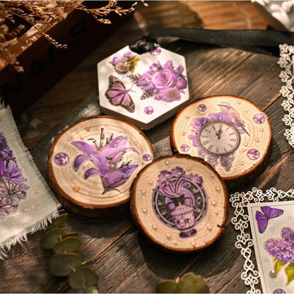 PurpleFlowers-Rub-OnStickers-Scrapbooking-5