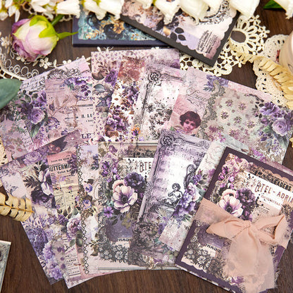 PurpleRoses-Paper-Scrapbook