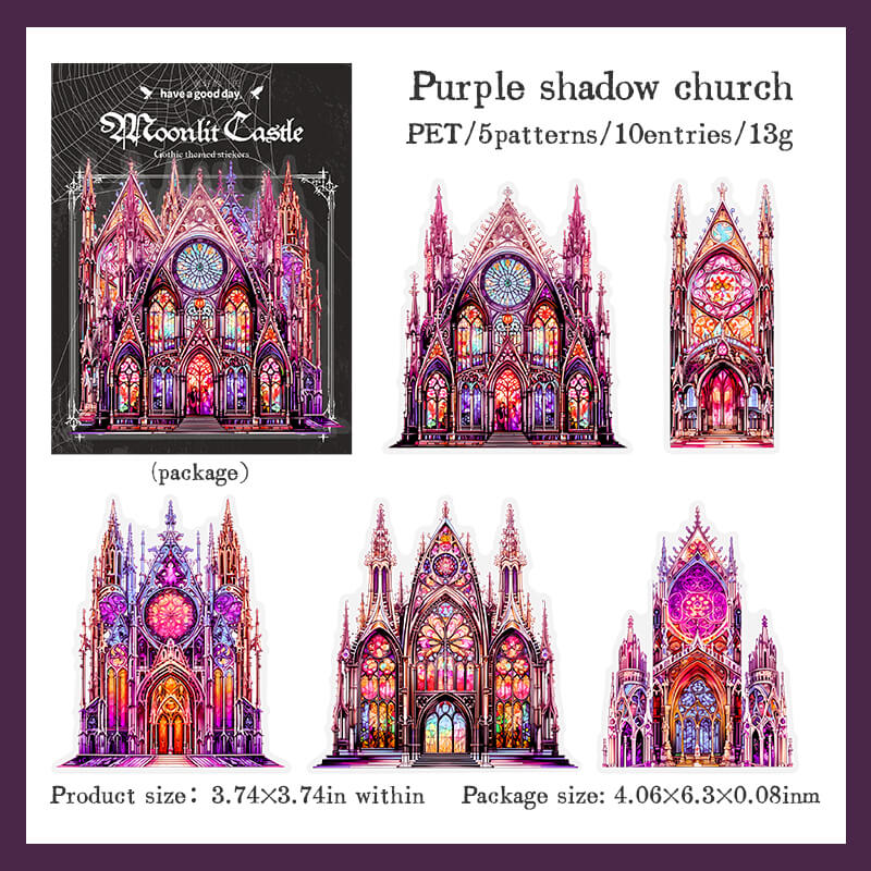 PurpleShadowChurch-Stickers-JunkJournal