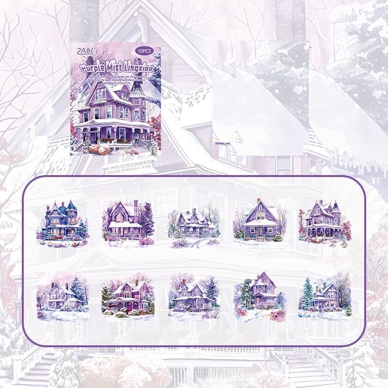 Purple_house-stickers-scrapbook