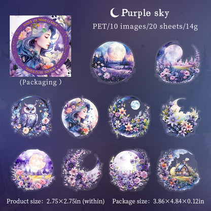 Purplesky-sticker-scrapbook