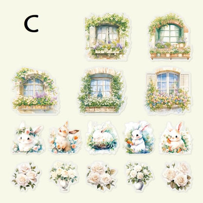 RabbitintheWindow-Stickers-Scrapbooking