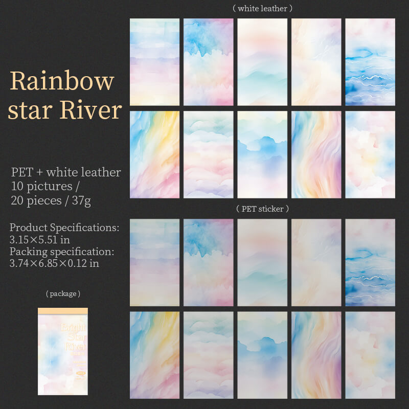 RainbowStarRiver-Scrapbooking