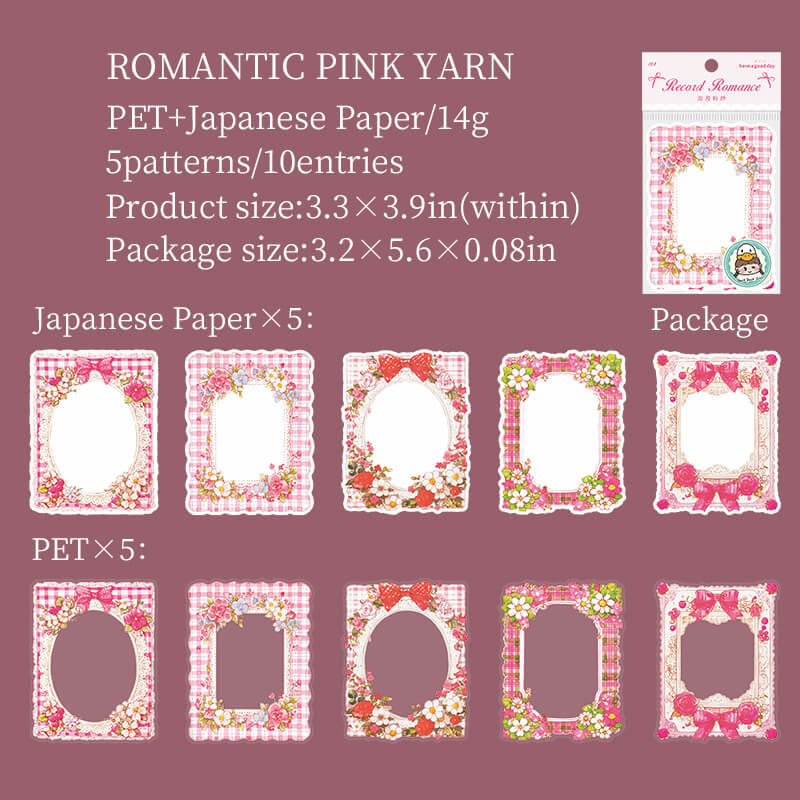 RomanticPinkYarn-Stickers-Scrapbooking